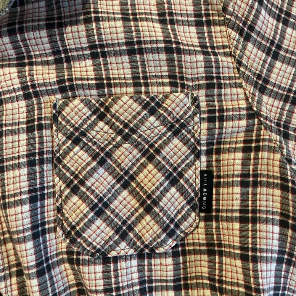 Billabong Men's Multicolor Plaid Shirt